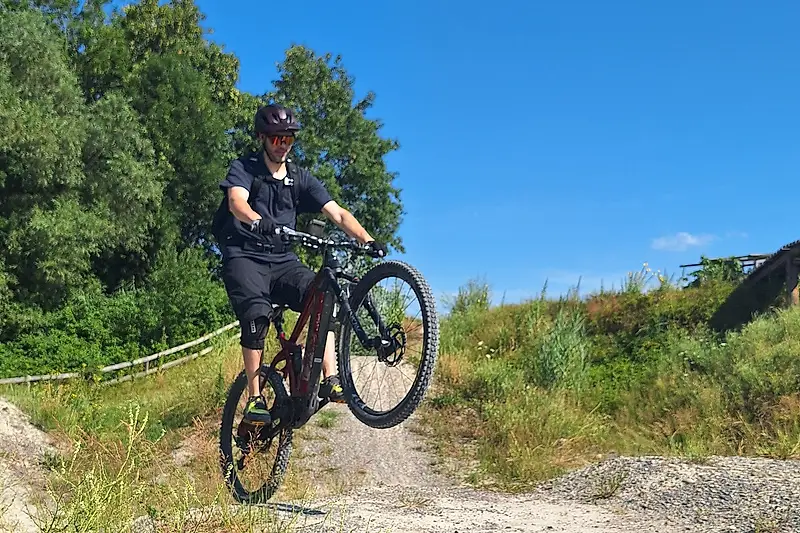 Jumpline im Skills-Park Merenschwand